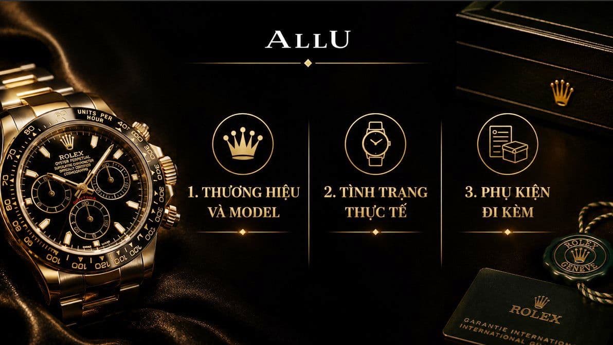 Những tiêu chí quan trọng khi định giá đồng hồ xa xỉ tại Việt Nam